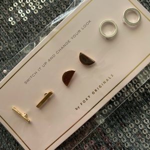 Pierced earrings - 3 pairs